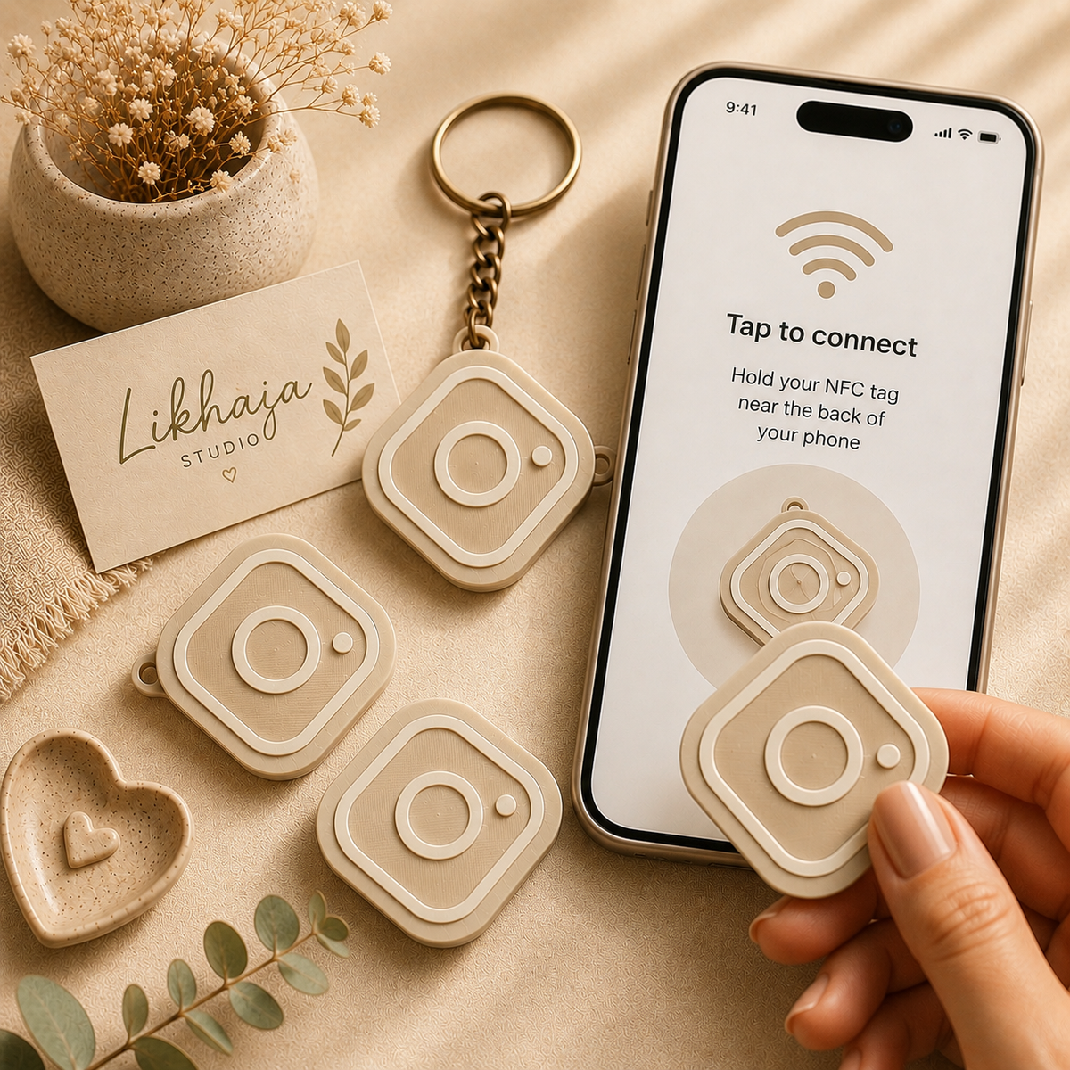 Instagram NFC Tag